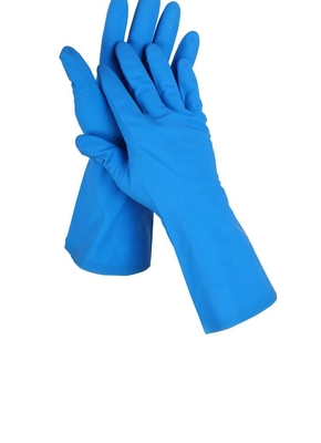 Oplosbare Bestand Handschoenen 15 van het keukennitril Mil Household Task Gloves Blue-Nitril