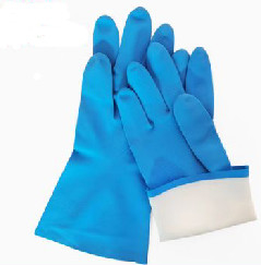 Oplosbare Bestand Handschoenen 15 van het keukennitril Mil Household Task Gloves Blue-Nitril