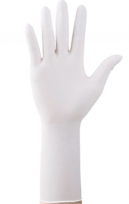 12 duim de Beschikbare van het het Nitrilexamen van de Nitrilhandschoen Medische Waterdichte Blauwe Handschoenen