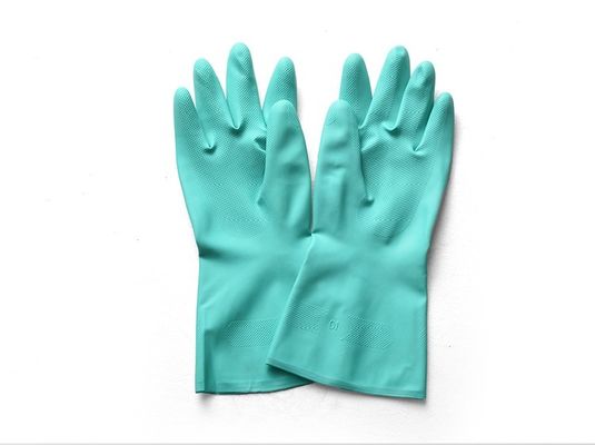 Groen nitrilhandschoen chemotherapie getest Duurzame wegwerphandschoenen geschikt voor medisch laboratorium industrieel