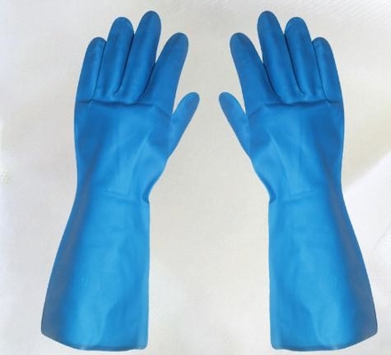 Waterdichte Blauwe Nitrilhandschoen Xl 18 Mil Chemical Resistant Gloves Nitrile
