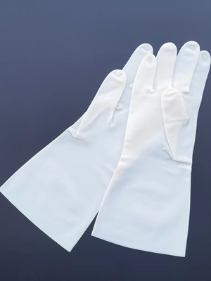 Witte Dishwashing Unflock die van Nitrilhandschoenen 13 Duim voeren van het Restaurantnitril de Handschoenen