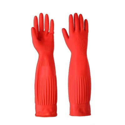 Isolatie Vuile Buitengewoon lange Schoonmakende Handschoenen 38CM Buitengewoon lange Was op Handschoenen