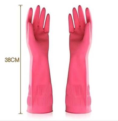 100G/Pair 38CM de Buitengewoon lange Schoonmakende Handschoenen Bijeengekomen Handschoenen van de Voerings Buitengewoon lange Schotel