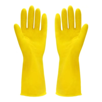 32CM van de de Handschoen Schoonmakende Kom van het Latexhuishouden van het de Voeringslatex van Unflocked de Handschoenenchemische producten