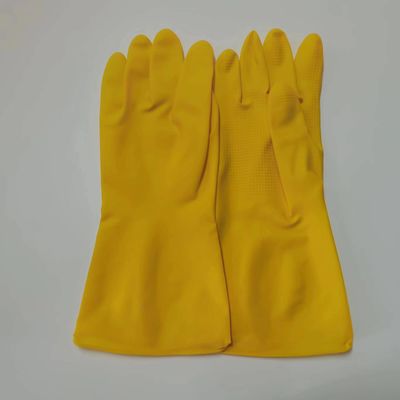Chemische en lekbestendige beschermende handschoenen 32CM LENGTE Ongevoerde voering Veiligheidshandschoenen Geschikt voor industrieel gebruik