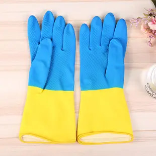 Dishwashing van de de Handschoenenkeuken van het latextroep Gevoerde Huishouden Handschoenen 3032CM Lengte