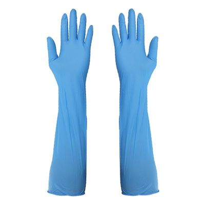 50pcs bag Disposable Nitrile Glove 4 to 6 Mil Thickness CE Certified Protective Gloves for Medical Industrial and Laboratory