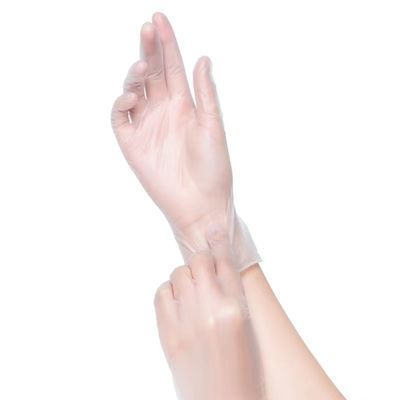 9 van de Beschikbare Vinyl Industriële het Voedselduim Rang van de Handschoenen Grote 24CM Chemische Weerstand