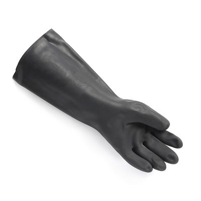 25 Mil Chemical Neoprene Gloves 330mm het Neopreen Rubberhandschoenen van de Scheurweerstand