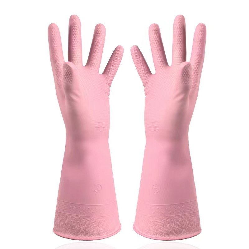 Van de het Huishoudenhandschoen Bijeengekomen Voerende Keuken van het Morande Rode Latex Chemische Bestand het Latexhandschoenen